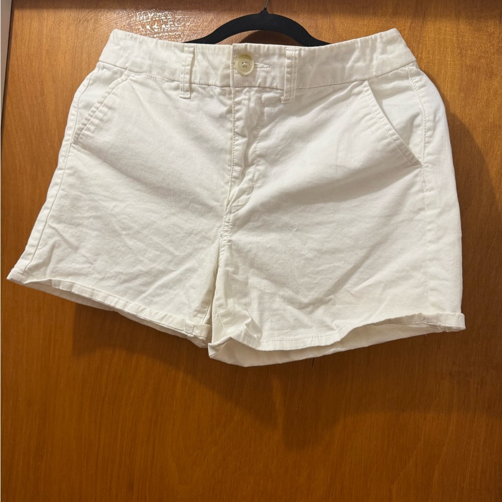 American Eagle Outfitters White Women's Bermudas